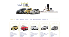 Desktop Screenshot of carhiremoraitika.com